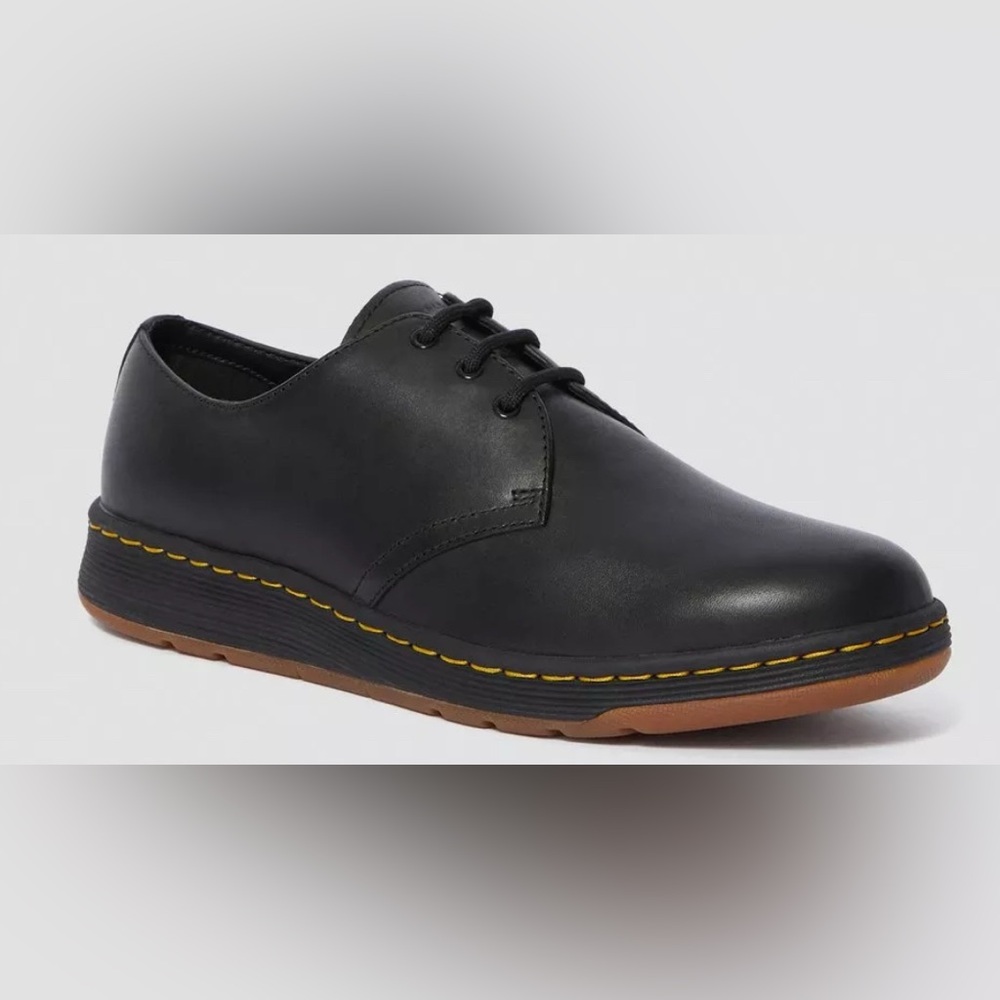 DR MARTENS - Cavendish Black Leather Shoes